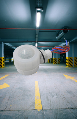 M20 Male Side Thread Infrared PIR Motion Detector For LED Triproof Light IP20