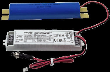 5年保証 5W 3時間 LED非常用バックアップドライバ LiFePO4バッテリー搭載 自動試験および自己試験オプション