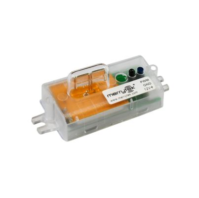 12Vdc PWM調光センサー、デイライト優先機能、DIPスイッチ設定付き